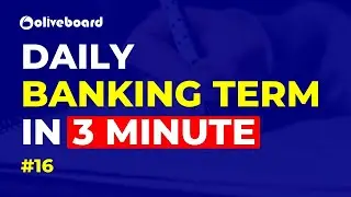 Daily Banking Term in 3 Minutes | Banking Awareness for Bank Exams | SBI | IBPS #16