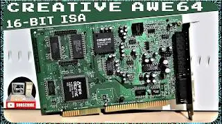 Sound Blaster AWE64 Creative CT4500 ISA SOUND CARD 16bit