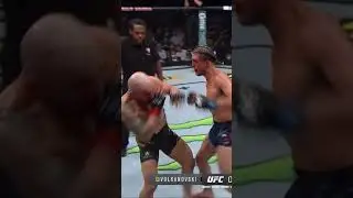 Brian Ortega going all out in the last 10 seconds