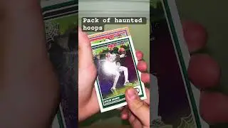 Haunted hoops, basketball cards #NBA #HauntedHoops #Panini