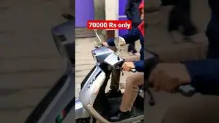 Indias 🇮🇳 first electric scooter #shorts #youtubeshorts #viral #gogreen