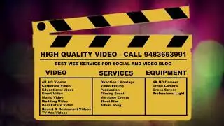 The STAR CREATIVE PRODUCTION offers a very professional and fast service CALL 9483653991