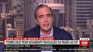Marco Antonio Villa  Basta Torres falar a verdade para caso da minuta ser solucionado   CNN NOVO DIA