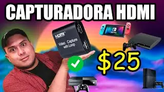 La Capturadora de video HDMI - BARATA y 1080P PS3/PS4/Switch/XBOX