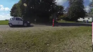 Minirally syd rally Midtjylland pr&oslash;ve 2 Toyota Yaris