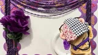 Easy ways to learn about the color PURPLE ☂️🫟🟣 with Ollie🙂
