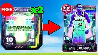 I OPENED *2* FREE ARRIVAL 10 PACK BOXES IN NBA 2K26 MYTEAM!