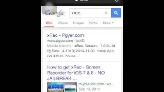 How to download Xrec on ios