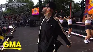 Nicky Jam performs 'X' live on 'GMA'