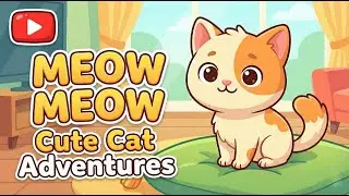 &ldquo;Meow Meow Cat 🐱 | Super Simple Kids Song | Cute Cartoon Rhyme&rdquo;