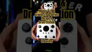 Mooer GL200 Groove Loop Series Phrase & Drum Station - Unboxing by @MusikerTV  #mooer #shorts