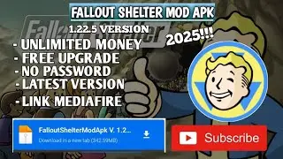 Download Fallout Shelter Mod Apk Terbaru 2025 Version 1.22.5| Unlimited Money