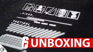 Unboxing Rainbow Six Siege Gear - Official Merchandise - DRKN