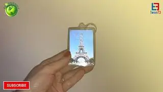 3D Paris Keyring Gifts | Custom Lenticular Keyrings by TwenT3 (UK)