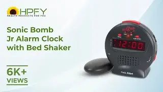 Why Choose Sonic Bomb Jr Alarm Clock with Bed Shaker?