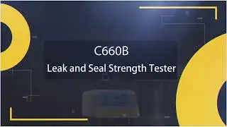 C660B Leak and Seal Strength Tester - ASTM D3078 - for Flexible Packages of food, drugs, etc.