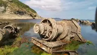 The Wreck of the Ben Asdale #exploreingcornwall #cornwall #abandoned