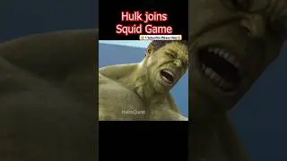 Hulk Joins Squid Game 😀 #hulk #marvel #squidgame #avengers #movie #movieclips #hulking #film