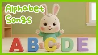 Learn ABCDE with Baby Bunny | Alphabet Song A–E | 알파벳동요·영어동요 🐰 | ABC Phonics