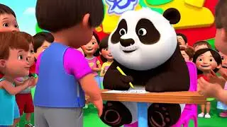 La batalla de robots del Panda Beb&eacute; La Vaca Lola  Baby Shark  Los Pollitos