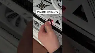 When you plug your RTX 5090 In #rtx5090  #5090  #gaming  #pc  #pcbuild  #pcparts  #funny