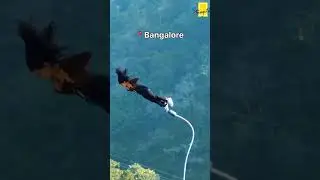 Here are 3 incredible spots in India for bungy jumping adventures! 🌟
