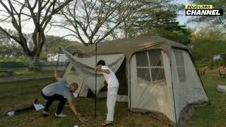 Unboxing tenda naturehike village 17 #campervan #camping  #tendanaturehike