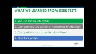 WSI webinar #5 Using Survey & Web Data to Improve Online Conversions  A Step By Step Case Study