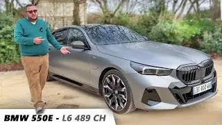 Essai BMW série 5 50e  - moteur 6 cylindres pour cette berline hybride 