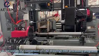 100-500mm H Beam Width Range BHD Series CNC Drilling Machine