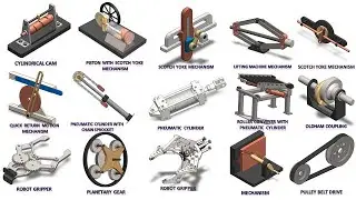 15 Mechanical Principal Mechanism📌✔#mechanical#engineering #machine#materialhandling#conveyorsystem