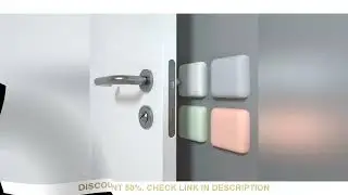 Auto-adesivo Silicone Porta Handle Bumpers Mudo Anti-Choque Prote&ccedil;&atilde;o Pad Home Improvement protetor d
