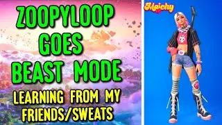 Zoopyloop Goes Beast Mode 🙌😳 Squad Fortnite Gameplay Zero Build Battle Royale, Chapter 4