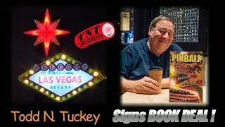 TODD TUCKEY announces his new PINBALL BOOK SERIES-My Personal Disaster!TNT Amusements