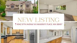 Charming University Place Home with Puget Sound & Chambers Bay Views! 🏡✨