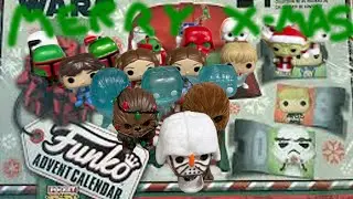 UNBOXING 24 FUNKOS FROM MY ADVENT CALENDER!
