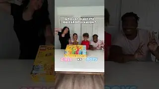 BOYS vs GIRLS! who won? #LEGO #ad #challenge