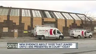 Judge sees what it looks like underneath 'green ooze' building