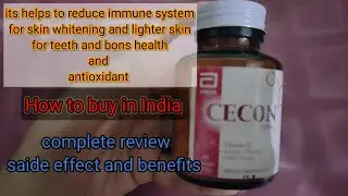 skin whitening tablet| cecon tablet side effects|how to use how to buy complete review