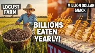 Inside China&rsquo;s Locust Industry 🦗: How Billions of Locusts Are Farmed, Processed & Consumed Each Year