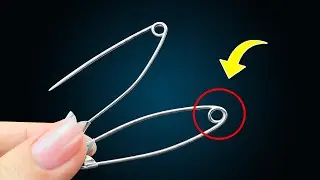 Всего лишь булавка, и вы сможете это сделать! Миллиарды людей не знают!