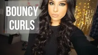 Bouncy Curls Hair Tutorial | Holidays 2015