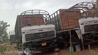truck body Tata 4228 14 wheeler India track 14 chakka Kevin body bs6 Aslam Khan mechanic 1 tyre 2021