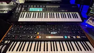 WHAT SOUNDS BEST? 80s sounding synth test. OBX8, UDO, MOOG, PROPHET 10, KORG 
