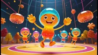 Fall Guys Jelly Jumper Spun Out of the Spin | Kids Songs & Nursery Rhymes