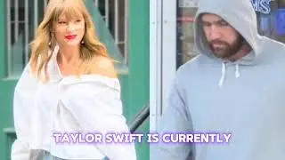 Travis Kelce Have a Crocodile Skin SaysTaylor Swift During Outing 08th May 2024.