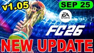 Обновление EA FC 26 1.05 &mdash; масштабные изменения игрового процесса, о которых вам НУЖНО знать!
