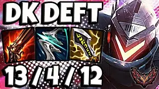 DK Deft Lucian ADC vs Draven - Patch 12.22 Korea Grandmaster ✅
