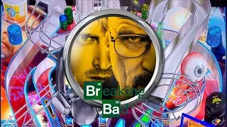 Breaking Bad Pinball Table Gameplay (4k at 120hz) Virtual Pinball Machine + MultiBall