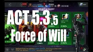 ACT 5.3.5 100% Exploration - Marvel Contest of Champions